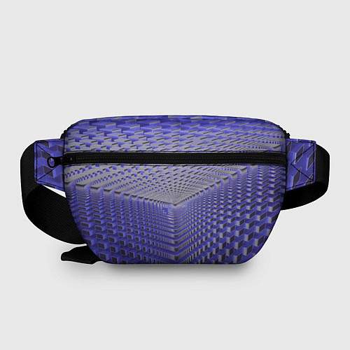 Поясная сумка Неоновые кубы - оптическая иллюзия / 3D-принт – фото 2