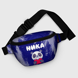 Поясная сумка Ника панда с сердечком, цвет: 3D-принт — фото 2