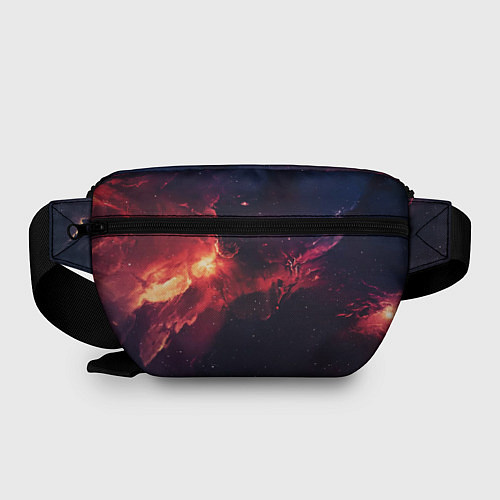 Поясная сумка Космическое пламя / 3D-принт – фото 2