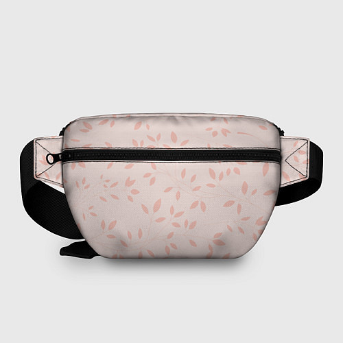 Поясная сумка Люба по-вертикали с розовым фоном / 3D-принт – фото 2