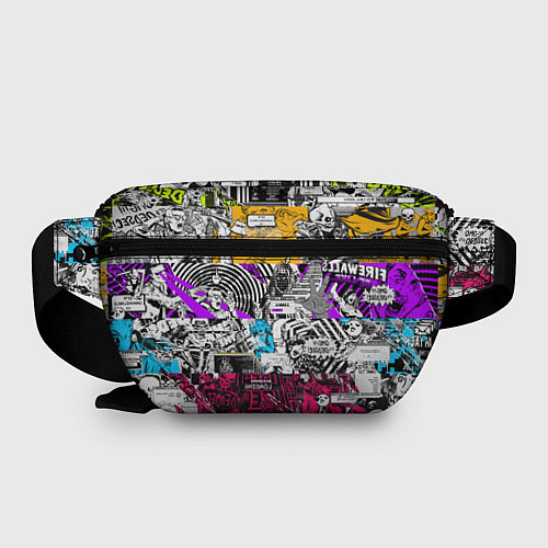 Поясная сумка Граффити Watch Dogs 2 / 3D-принт – фото 2