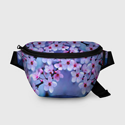 Поясная сумка Цветы дерева Черри Блоссом, цвет: 3D-принт