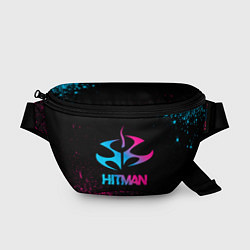 Поясная сумка Hitman - neon gradient