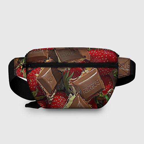 Поясная сумка Клубника и шоколад Рошен / 3D-принт – фото 2