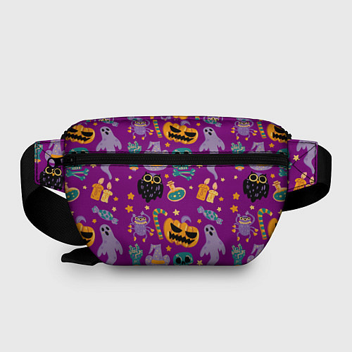 Поясная сумка Happy Halloween - holiday pattern / 3D-принт – фото 2