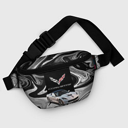 Поясная сумка Chevrolet Corvette - Motorsport - Racing team, цвет: 3D-принт — фото 2