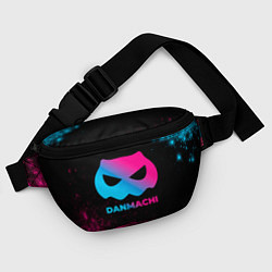 Поясная сумка DanMachi - neon gradient, цвет: 3D-принт — фото 2