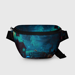 Поясная сумка Волшебная ночь, цвет: 3D-принт