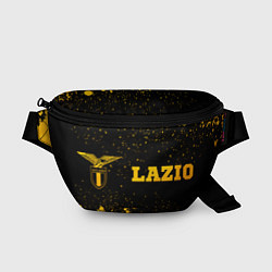 Поясная сумка Lazio - gold gradient: надпись и символ, цвет: 3D-принт