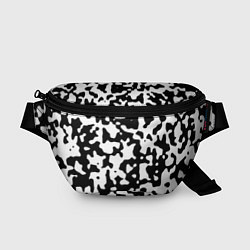 Поясная сумка Камуфляж Cowskin средний, цвет: 3D-принт