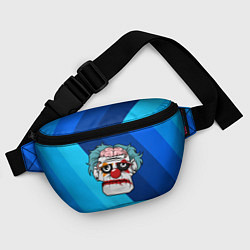 Поясная сумка Зомби - клоун, цвет: 3D-принт — фото 2