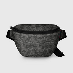 Поясная сумка Камуфляж AOR-2 серый пиксель, цвет: 3D-принт