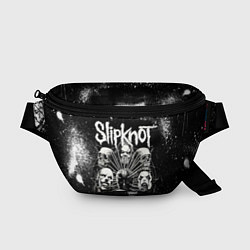 Поясная сумка Slipknot Black, цвет: 3D-принт