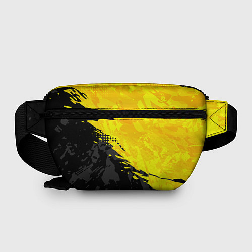 Поясная сумка Black and yellow / 3D-принт – фото 2