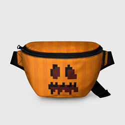 Поясная сумка Тыква - Майнкрафт - Хеллоуин, цвет: 3D-принт