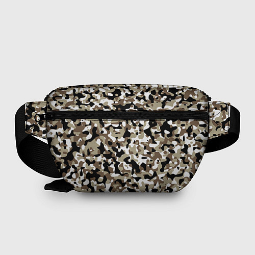 Поясная сумка Камуфляж зимний лес - мелкий / 3D-принт – фото 2