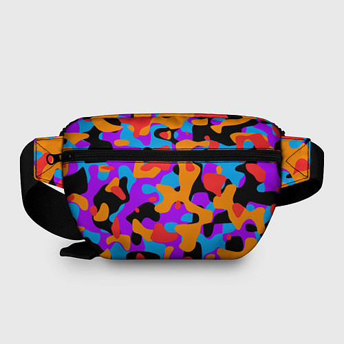 Поясная сумка Абстракция - благородные цвета / 3D-принт – фото 2