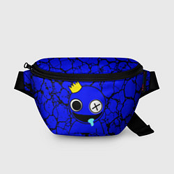 Поясная сумка Радужные друзья персонаж Синий, цвет: 3D-принт