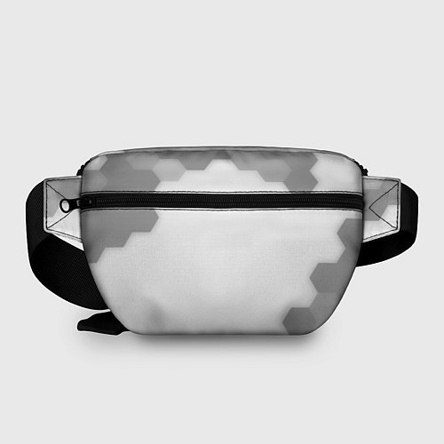 Поясная сумка Real Madrid sport на светлом фоне / 3D-принт – фото 2