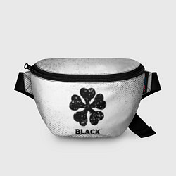 Поясная сумка Black Clover с потертостями на светлом фоне, цвет: 3D-принт