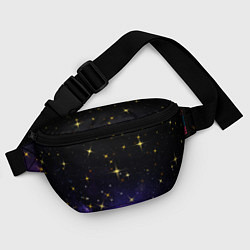 Поясная сумка Сияющие звёзды вселенной, цвет: 3D-принт — фото 2