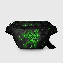 Поясная сумка Razer neon logo