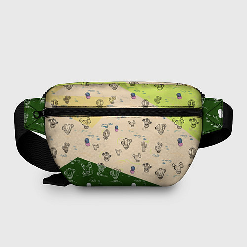 Поясная сумка Кактус и кактусы / 3D-принт – фото 2