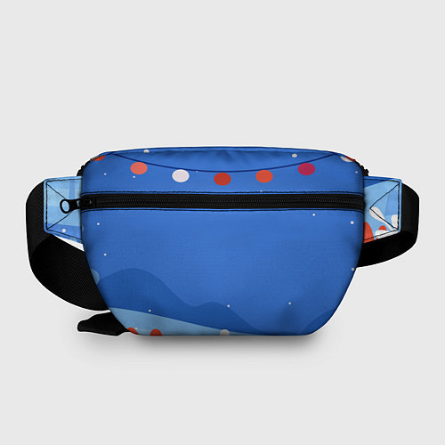 Поясная сумка Зайчик в гирлянде / 3D-принт – фото 2
