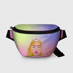 Поясная сумка Выпускница с короной