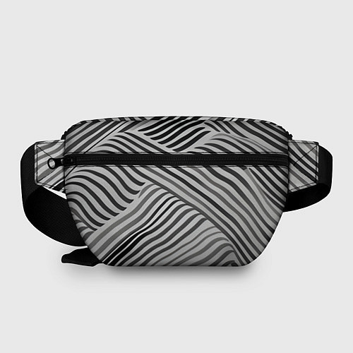 Поясная сумка Оптическая иллюзия полосы / 3D-принт – фото 2