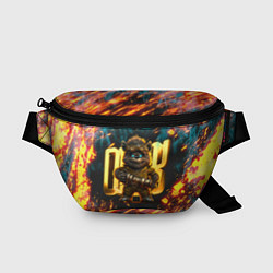 Поясная сумка Steampunk bear, цвет: 3D-принт