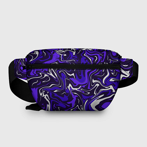 Поясная сумка Фиолетовая абстракция / 3D-принт – фото 2