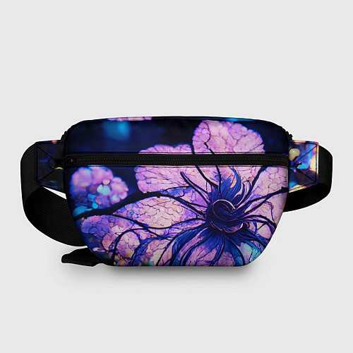 Поясная сумка Цветы слёз / 3D-принт – фото 2