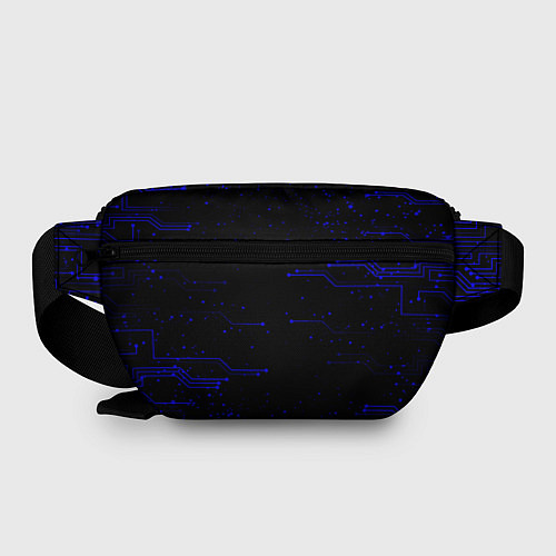 Поясная сумка Абстрактный цифровой фон / 3D-принт – фото 2