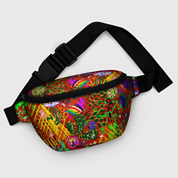 Поясная сумка Для косплея Ким Тэхена, цвет: 3D-принт — фото 2