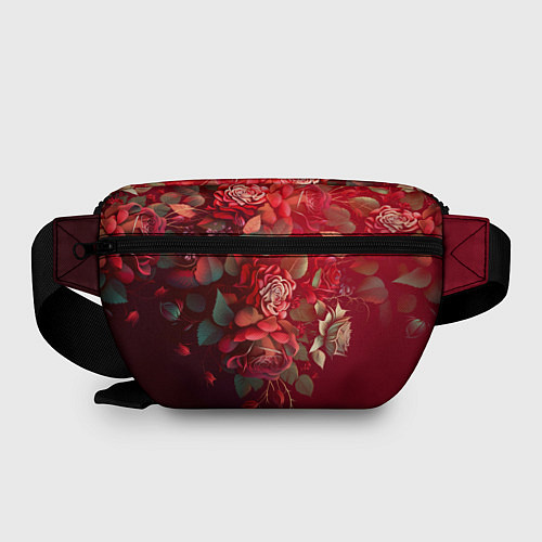 Поясная сумка Beauty Красота розы / 3D-принт – фото 2