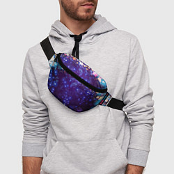 Поясная сумка Звездочки - космическое небо, цвет: 3D-принт — фото 2