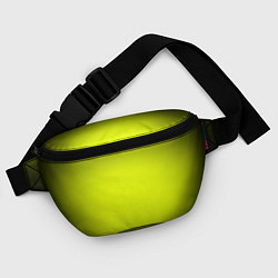Поясная сумка Кислотный желтый с градиентом, цвет: 3D-принт — фото 2