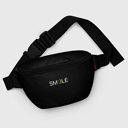 Поясная сумка Надпись smile, цвет: 3D-принт — фото 2