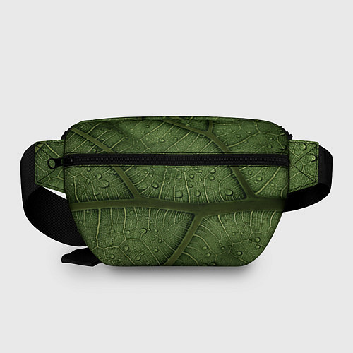 Поясная сумка Текстура зелёной листы / 3D-принт – фото 2