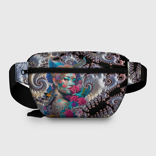 Поясная сумка Japanese beauty - irezumi / 3D-принт – фото 2