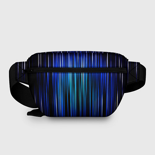 Поясная сумка Neon line stripes / 3D-принт – фото 2