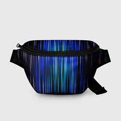 Поясная сумка Neon line stripes, цвет: 3D-принт