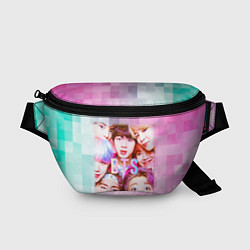 Поясная сумка BTS K-pop, цвет: 3D-принт