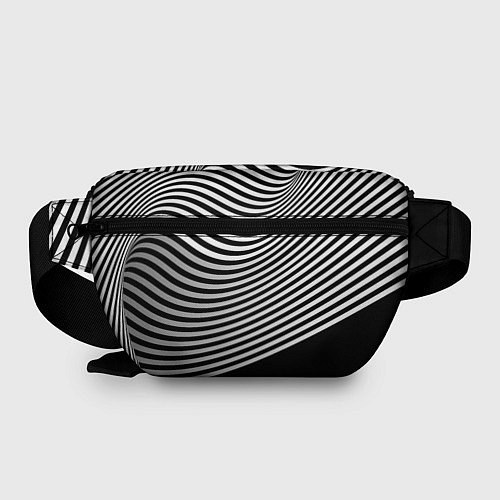 Поясная сумка Trendy raster pattern / 3D-принт – фото 2