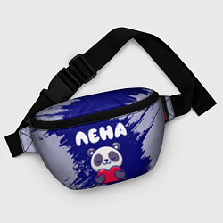 Поясная сумка Лена панда с сердечком, цвет: 3D-принт — фото 2