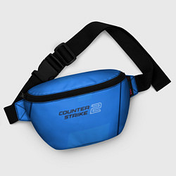 Поясная сумка Counter Strike 2 с логотипом, цвет: 3D-принт — фото 2