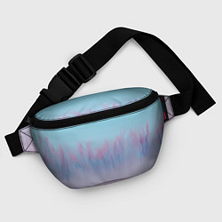 Поясная сумка Пурпурный огонь, цвет: 3D-принт — фото 2