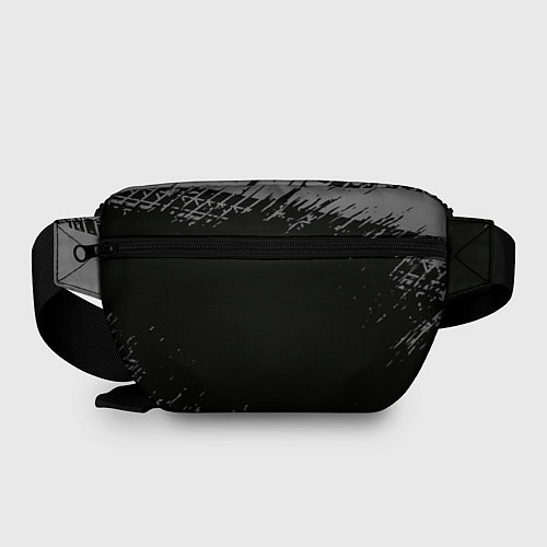 Поясная сумка Exeed в стиле Top Gear со следами шин на фоне / 3D-принт – фото 2