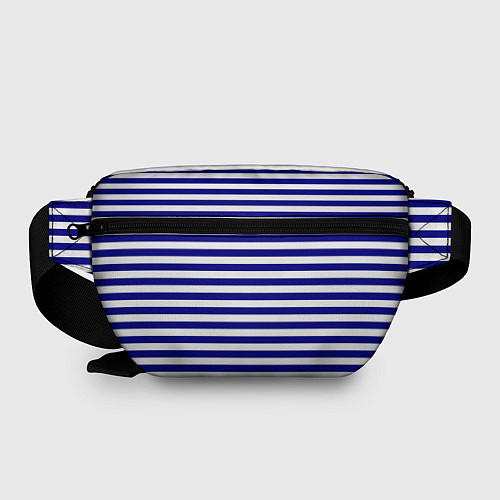 Поясная сумка Тельняшка синяя ВМФ / 3D-принт – фото 2